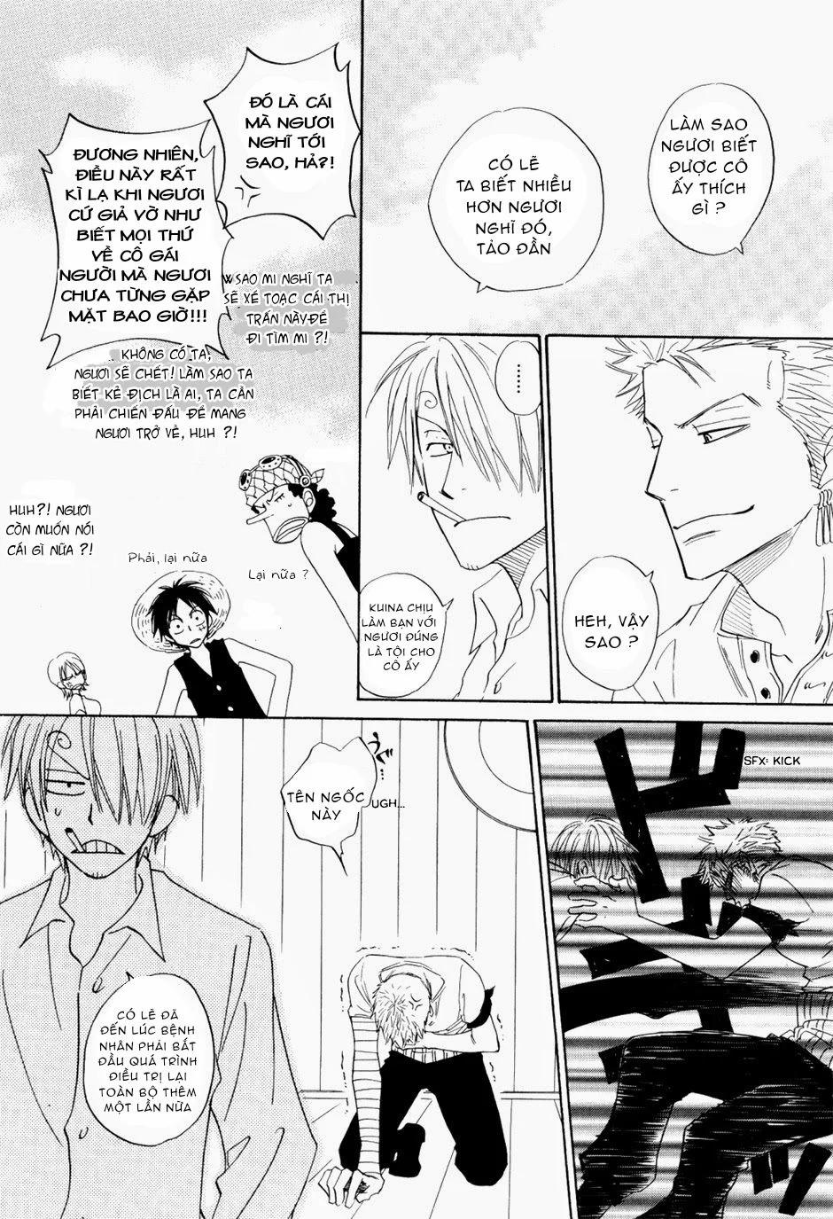 Zosan Doujinshi – One Piece 12 trang 69