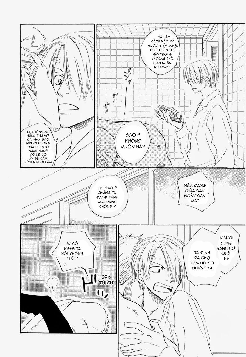 Zosan Doujinshi – One Piece 12 trang 9