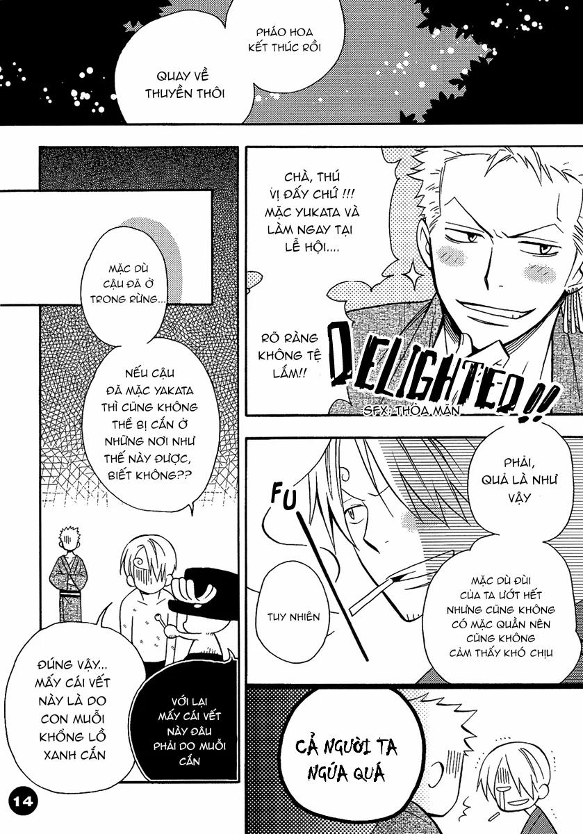 Zosan Doujinshi – One Piece 13 trang 12