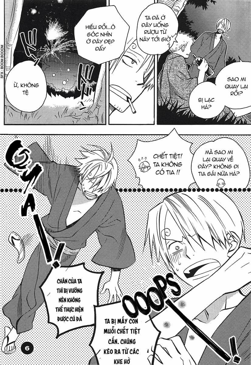 Zosan Doujinshi – One Piece 13 trang 4