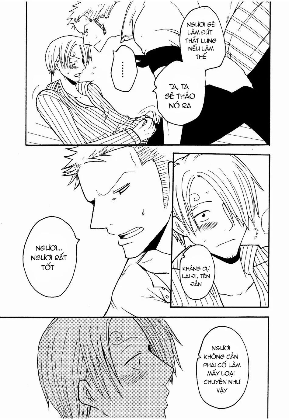 Zosan Doujinshi – One Piece 14 trang 18