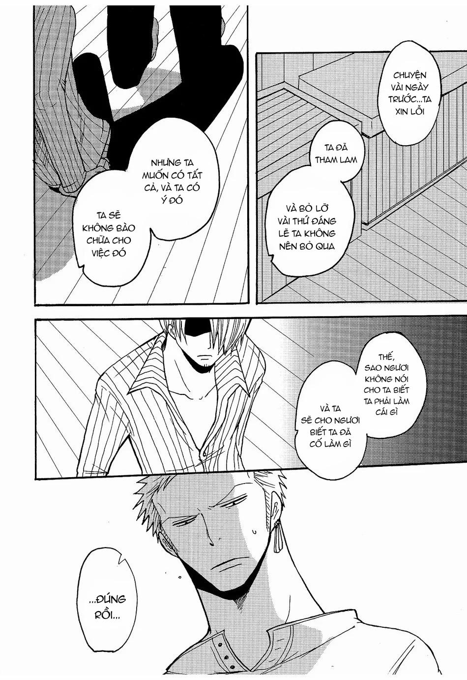 Zosan Doujinshi – One Piece 14 trang 19