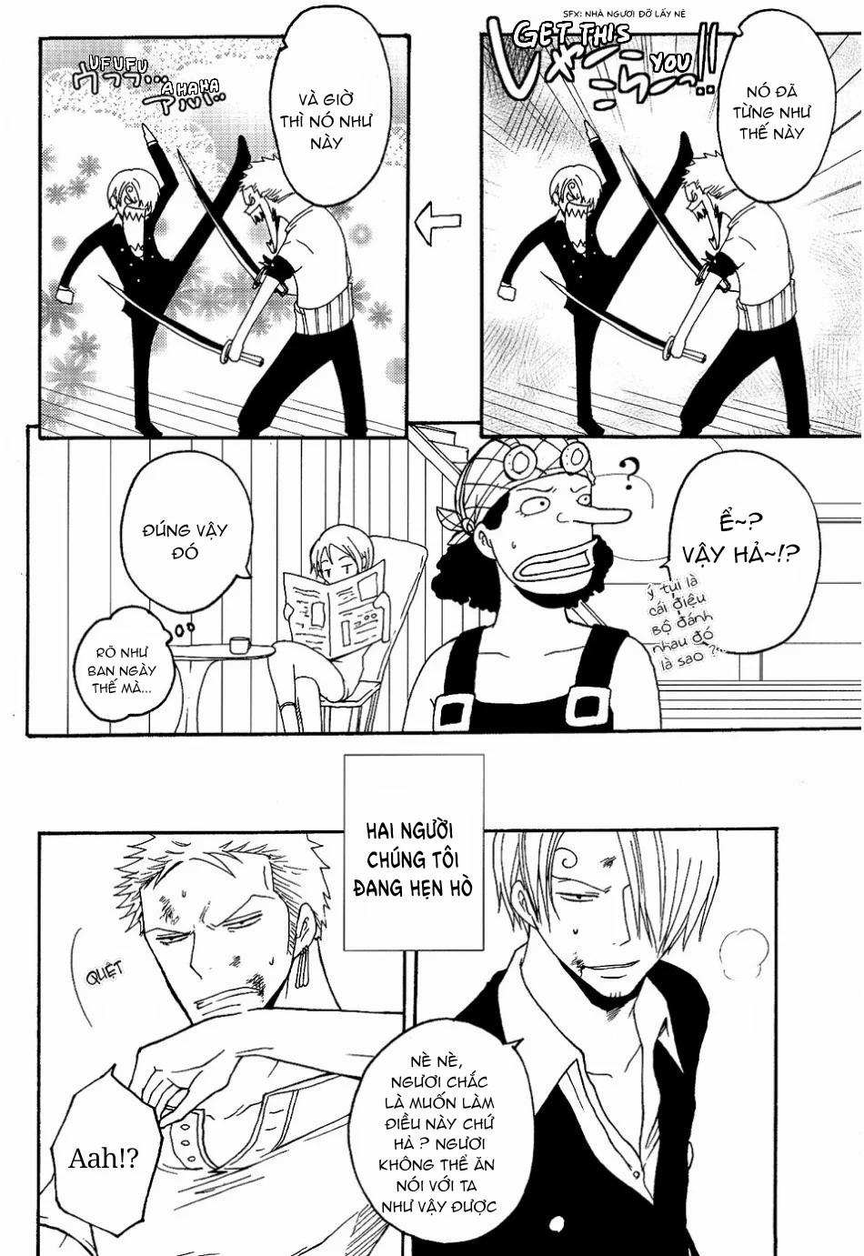 Zosan Doujinshi – One Piece 14 trang 2