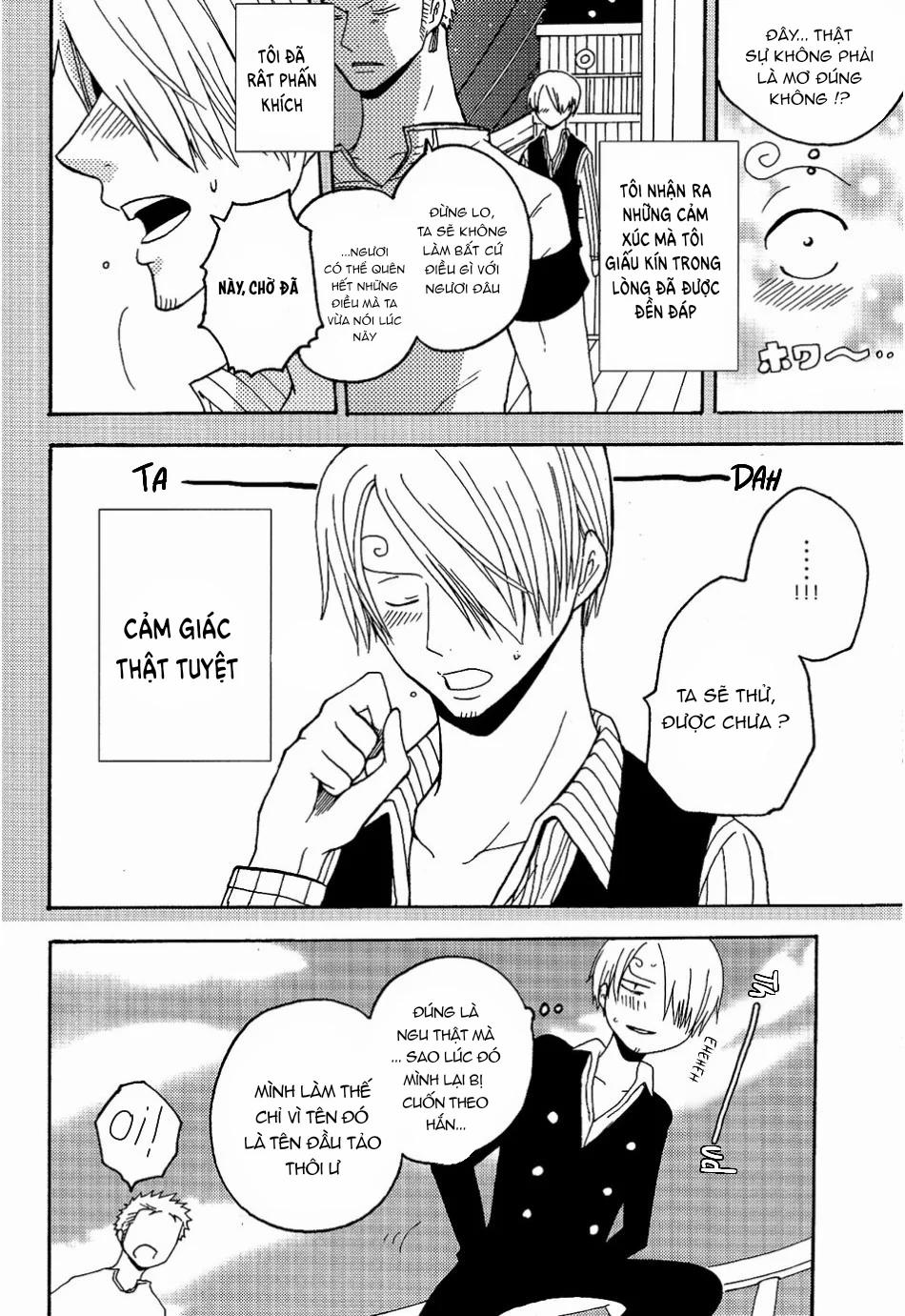 Zosan Doujinshi – One Piece 14 trang 3