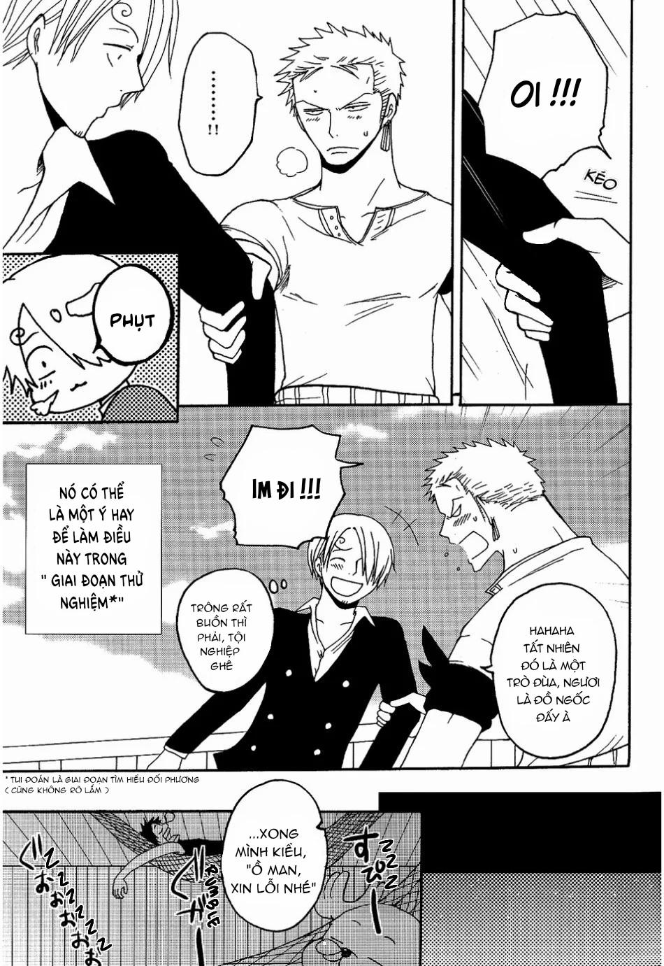 Zosan Doujinshi – One Piece 14 trang 4
