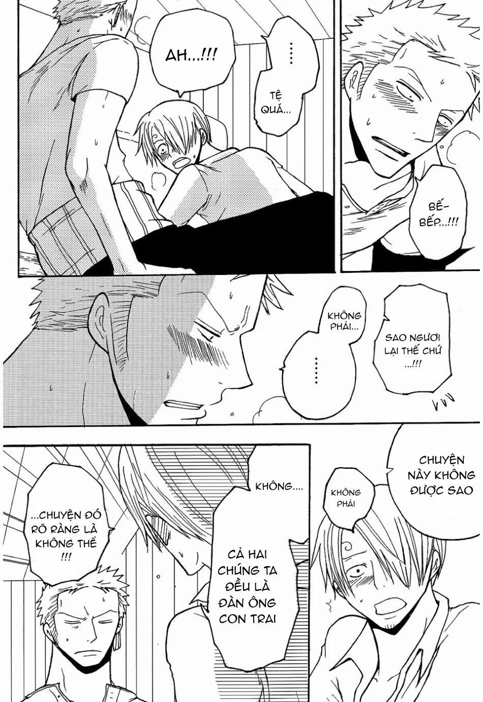 Zosan Doujinshi – One Piece 14 trang 9