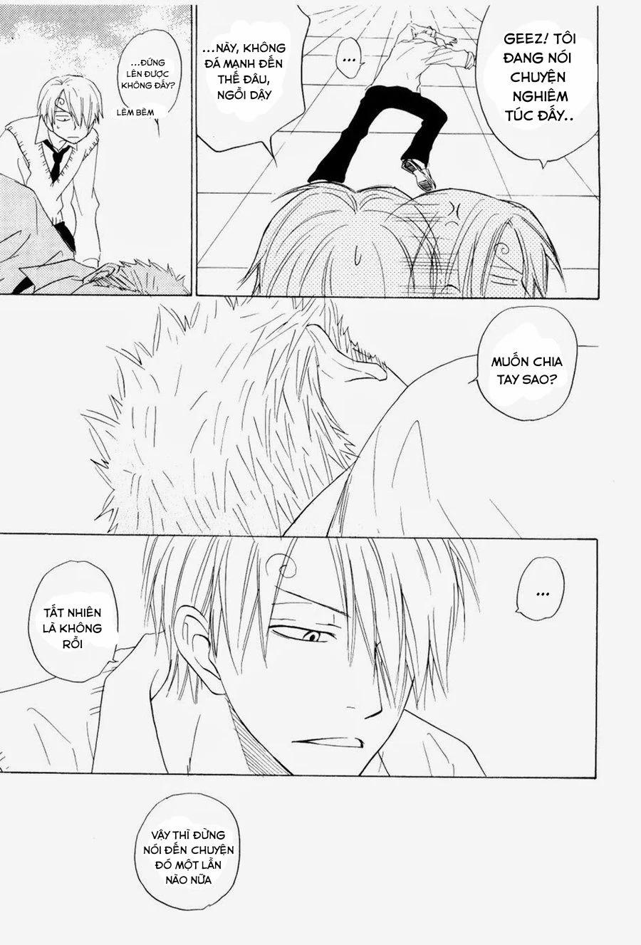 Zosan Doujinshi – One Piece 2 trang 17