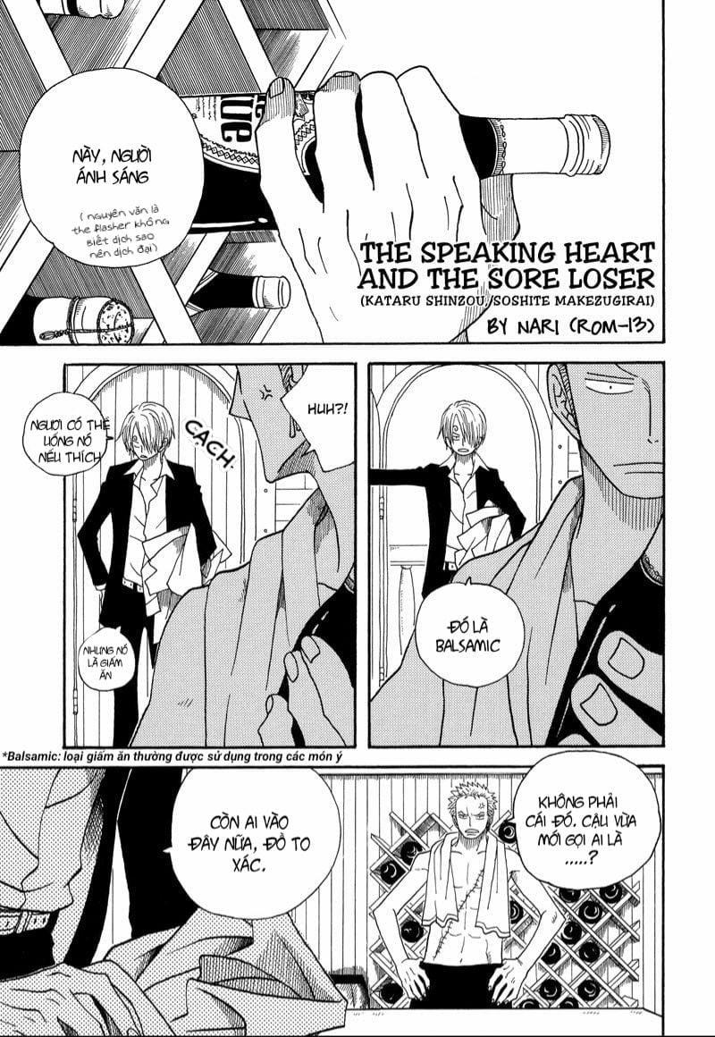 Zosan Doujinshi – One Piece 4 trang 1