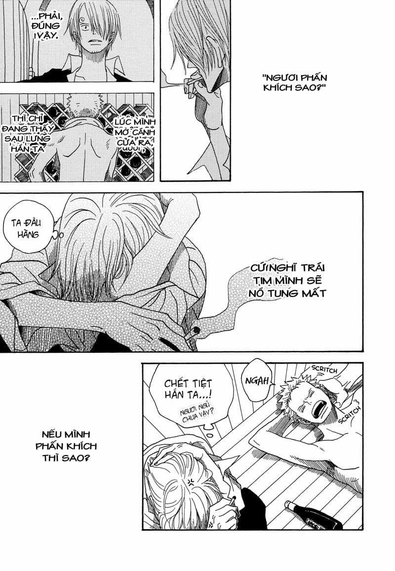 Zosan Doujinshi – One Piece 4 trang 9