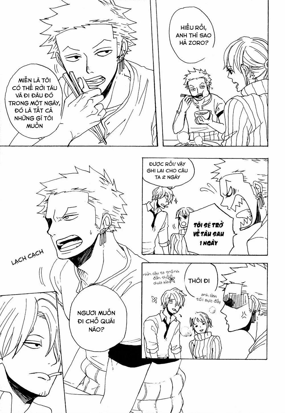 Zosan Doujinshi – One Piece 6 trang 10