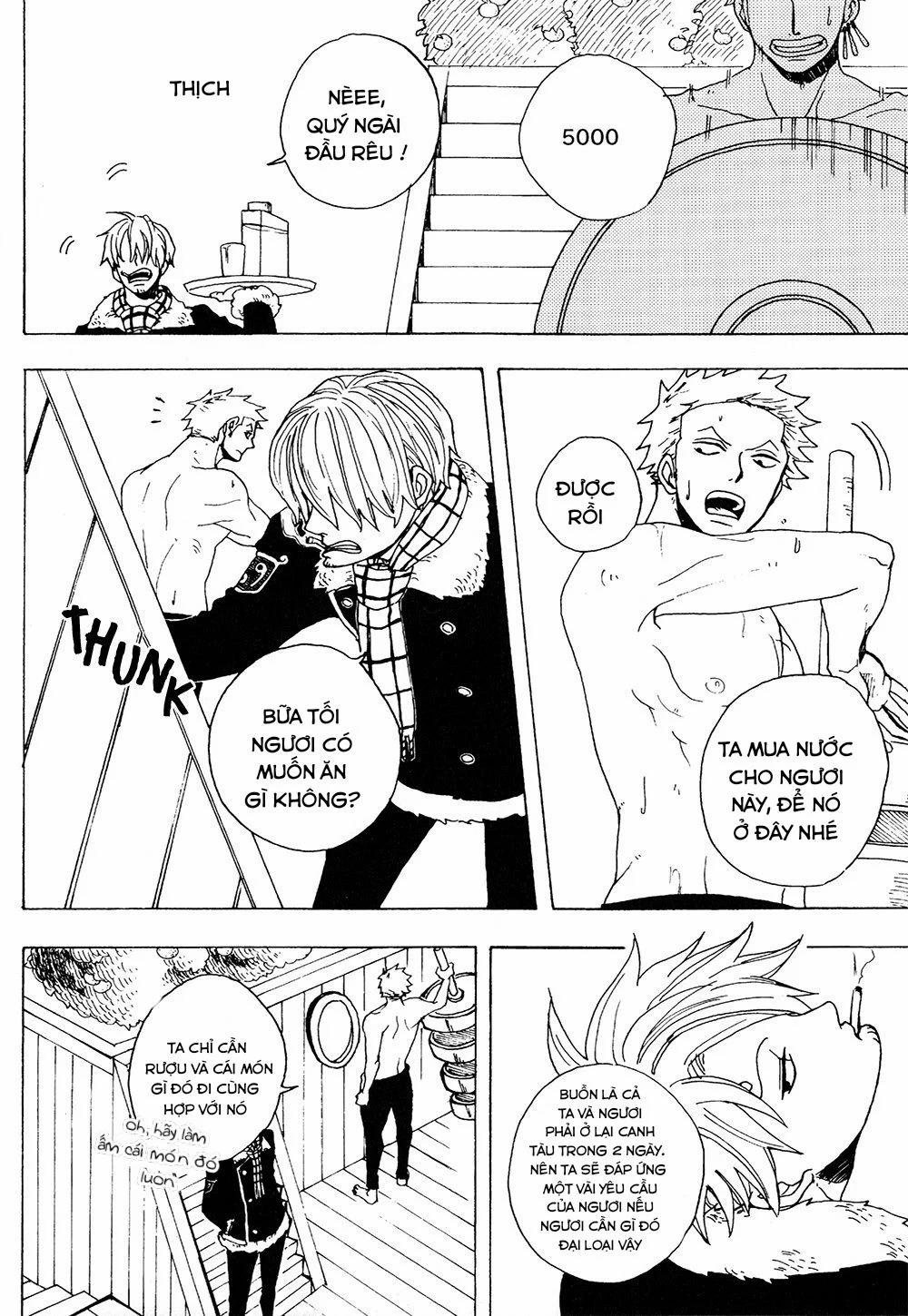 Zosan Doujinshi – One Piece 6 trang 13