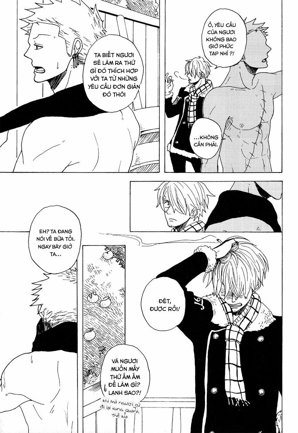 Zosan Doujinshi – One Piece 6 trang 14