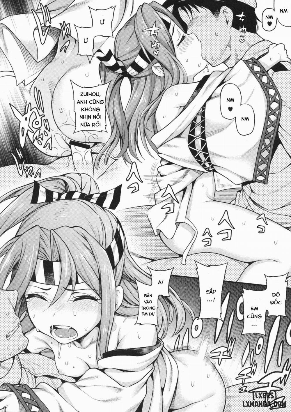 Zuihou to zuho x2 suryu Oneshot trang 12