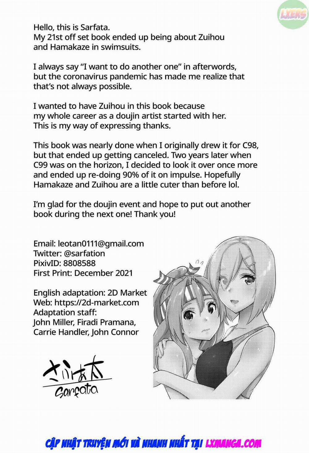 Zuihou và Hamakaze trong bộ đồ tắm Oneshot trang 25